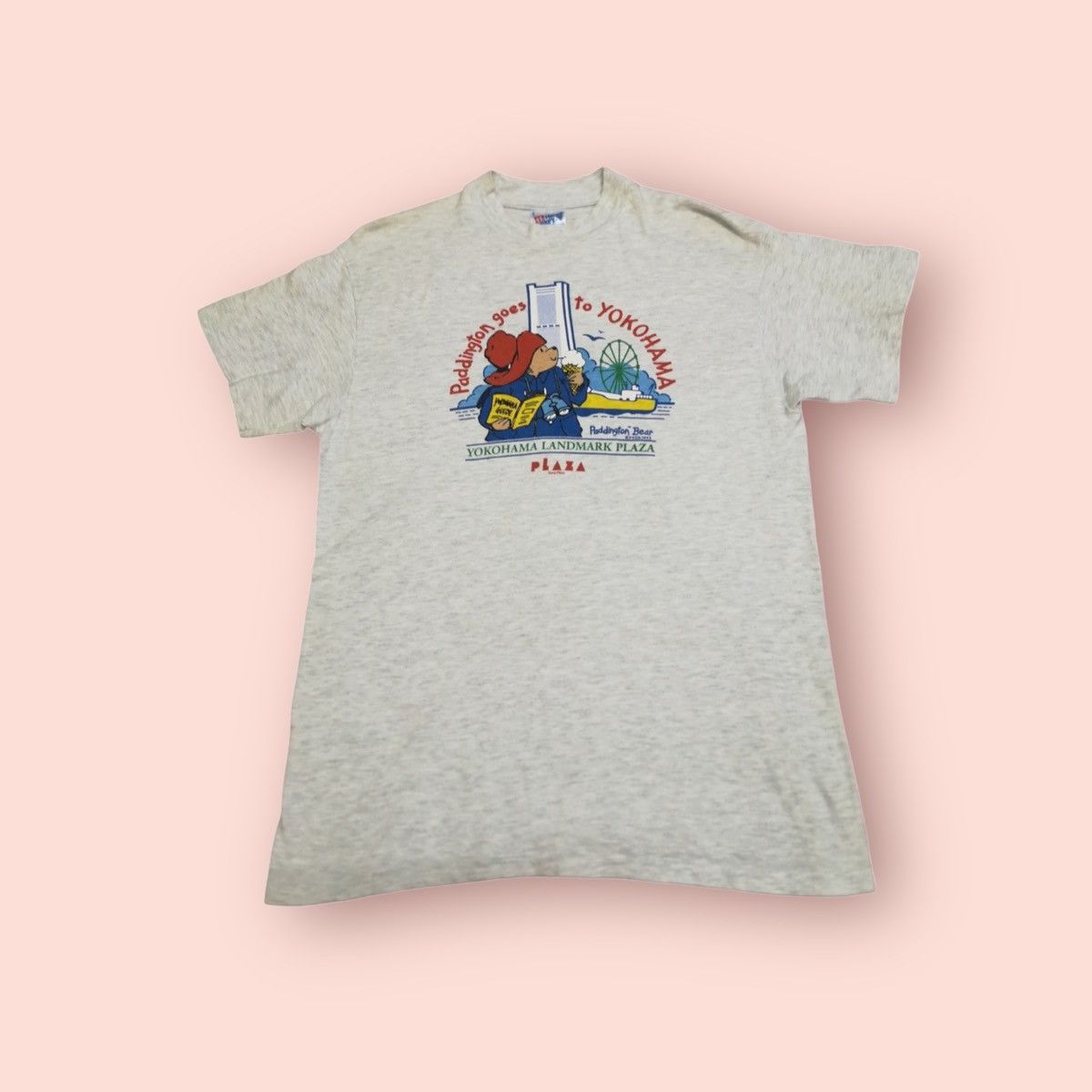 Hanes × Vintage 1993 PADDINGTON BEAR GOES TO YOKOHAMA LANDMARK PLAZA Size US M / EU 48-50 / 2 - 1 Thumbnail