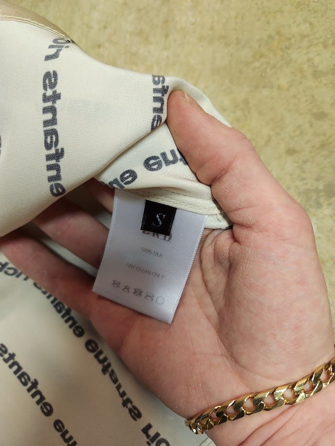 Enfants Riches Deprimes SS19 Champagne Silk Size US S / EU 44-46 / 1 - 5 Thumbnail