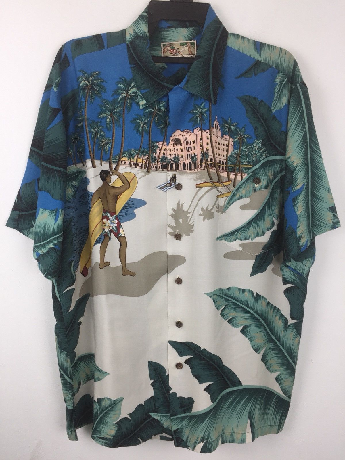 Tori Richard Vintage hawaiian shirt coconut bottom ✂️mx10✂️ Size US L / EU 52-54 / 3 - 1 Thumbnail
