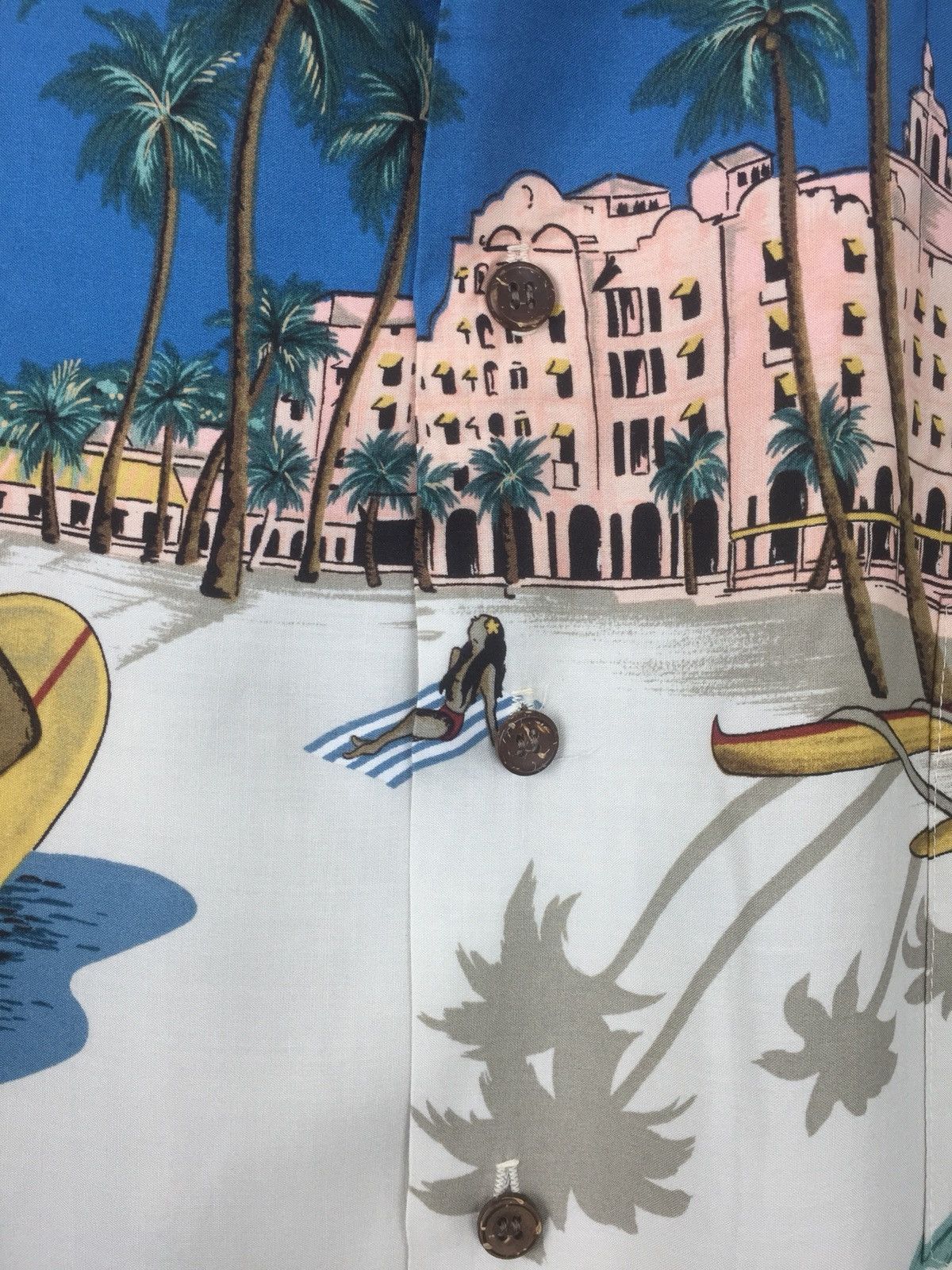 Tori Richard Vintage hawaiian shirt coconut bottom ✂️mx10✂️ Size US L / EU 52-54 / 3 - 4 Thumbnail