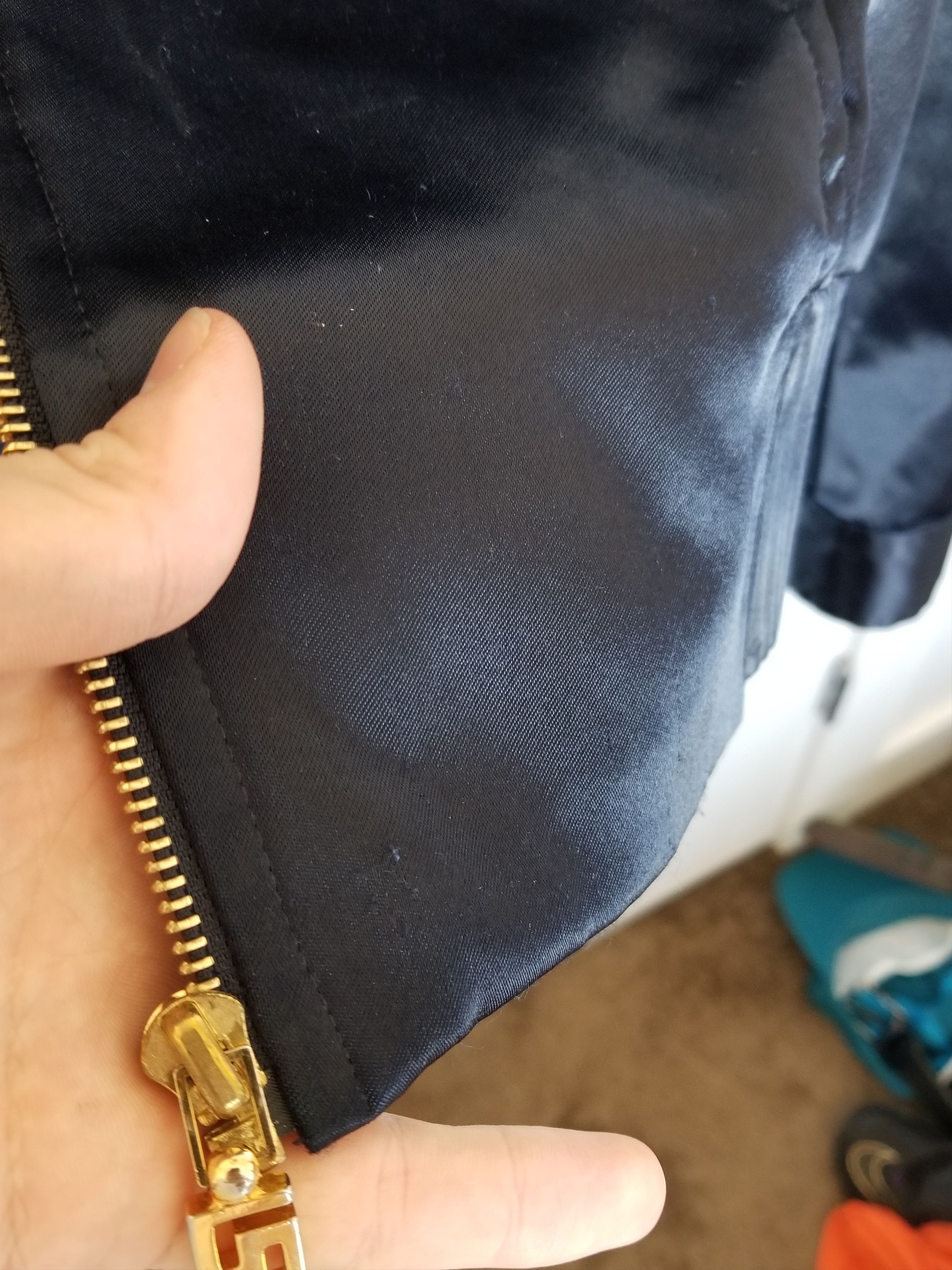 Versace Satin Cropped Jacket Size US M / EU 48-50 / 2 - 10 Thumbnail