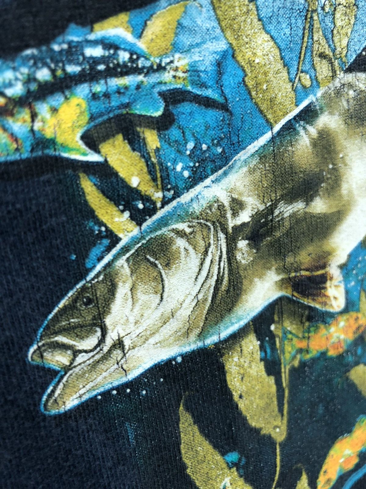 Catalina × Gildan × Vintage Vintage 90s CATALINA OFFSHORE PEODUCT big printed tshirt Size US XL / EU 56 / 4 - 6 Thumbnail