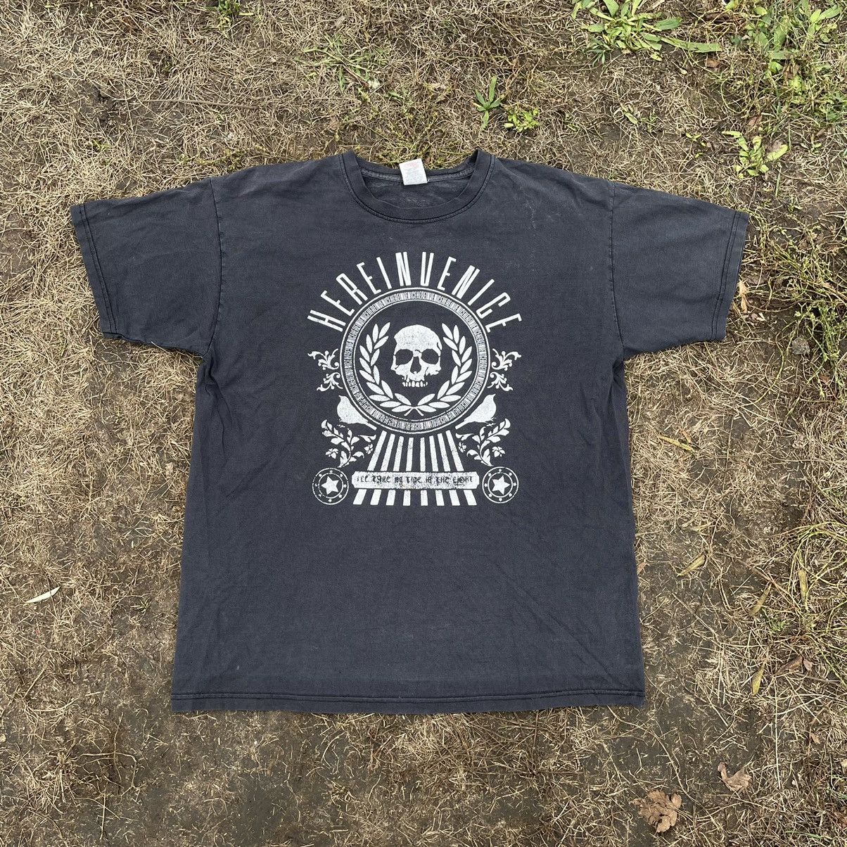 Band Tees Vintage Y2K 666 Skulls Dead Face Horror Tee Rock Streetwear Size US M / EU 48-50 / 2 - 1 Thumbnail