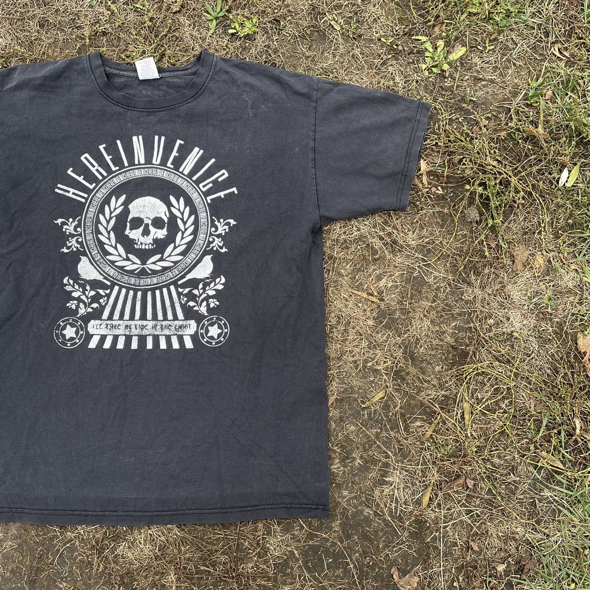 Band Tees Vintage Y2K 666 Skulls Dead Face Horror Tee Rock Streetwear Size US M / EU 48-50 / 2 - 2 Thumbnail