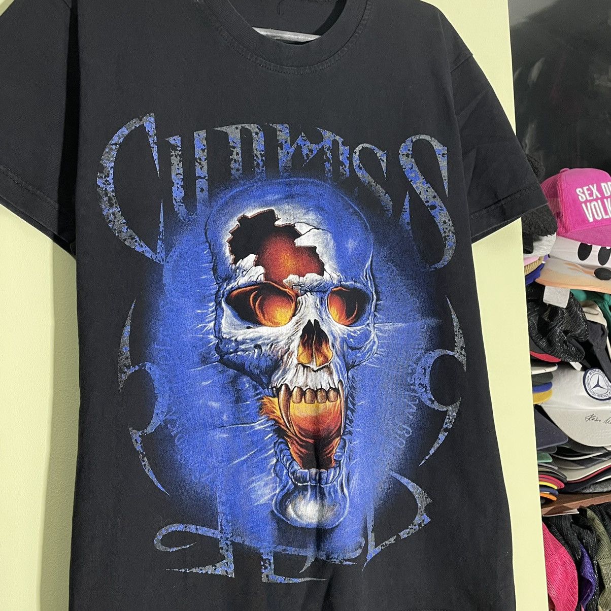 Vintage Vintage Y2K Tee Skulls Dead Face Horror Rock M Size US M / EU 48-50 / 2 - 4 Thumbnail
