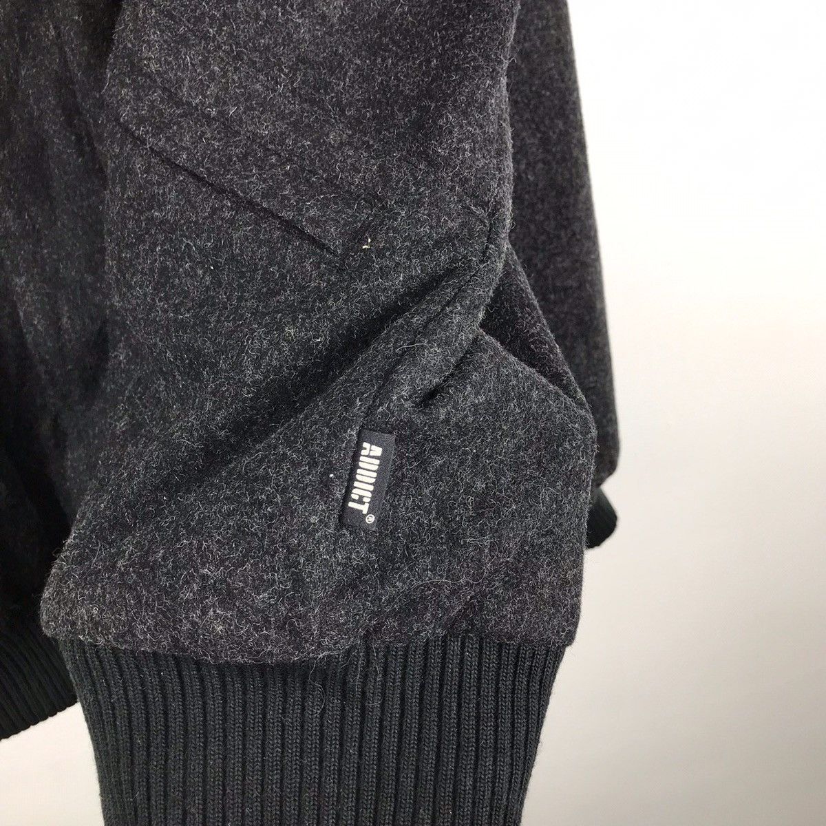 ADDICT × Japanese Brand ✂️mx102✂️addict wool hoodie jacket Size US L / EU 52-54 / 3 - 6 Thumbnail