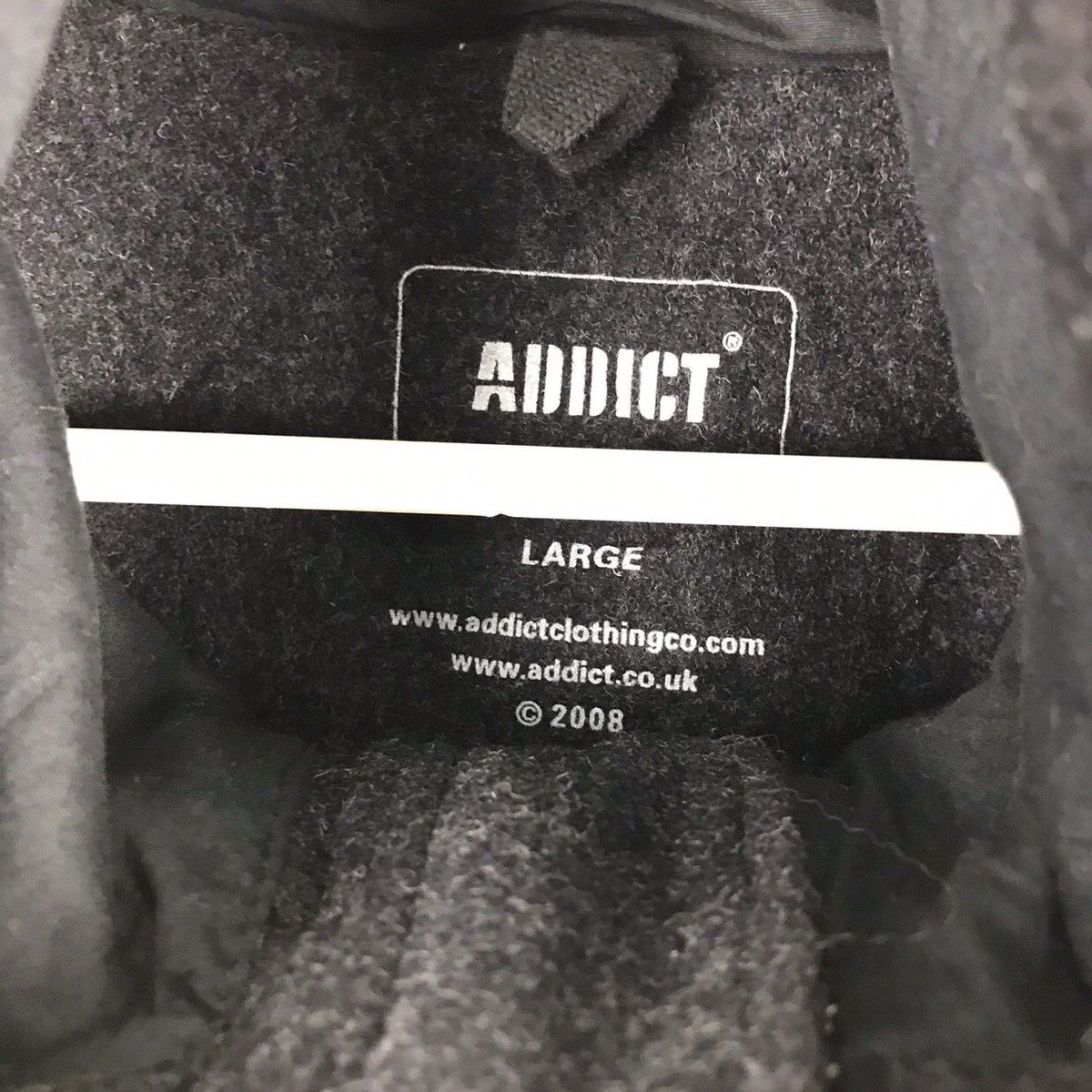 ADDICT × Japanese Brand ✂️mx102✂️addict wool hoodie jacket Size US L / EU 52-54 / 3 - 4 Thumbnail