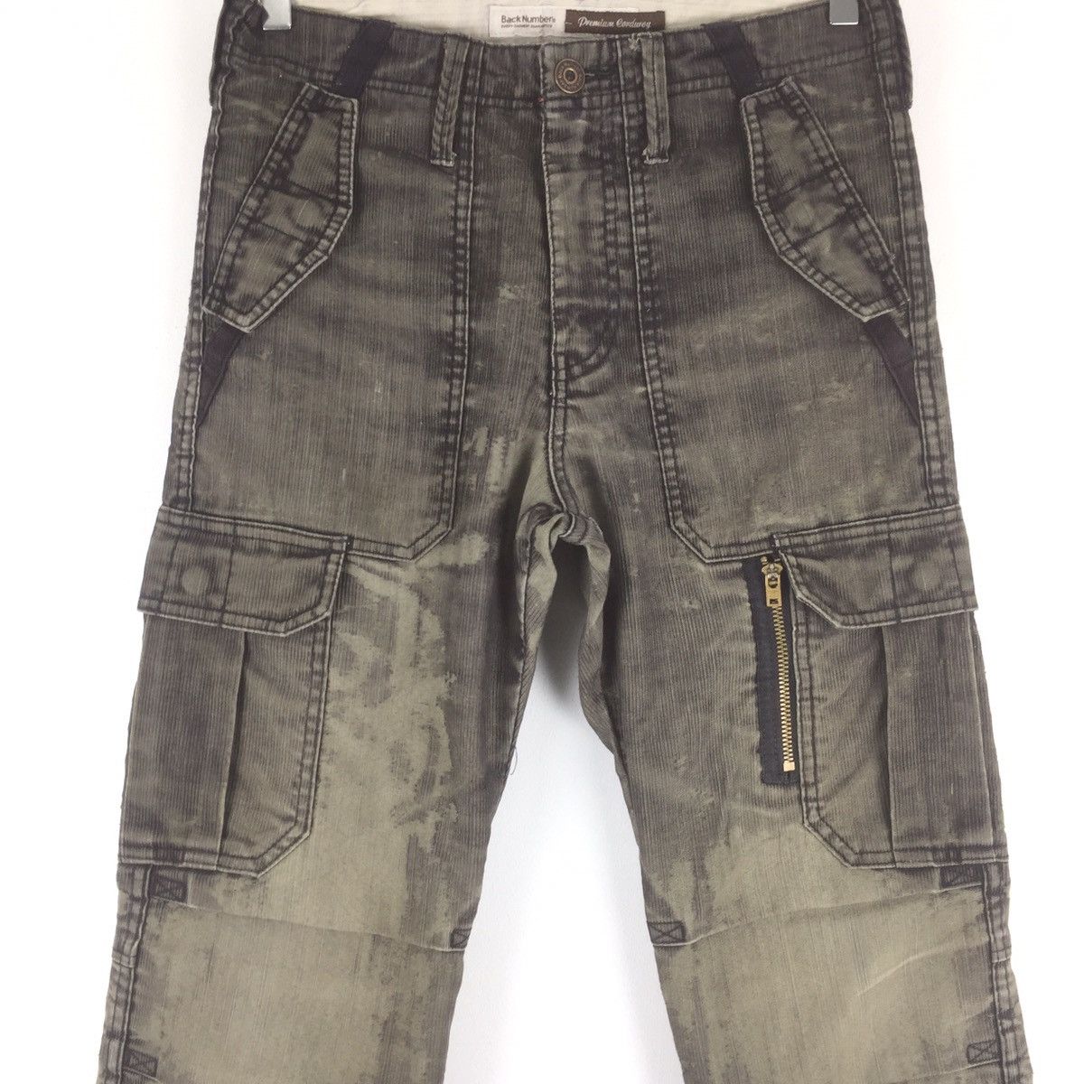 Japanese Brand ✂️mx156✂️back number corduroy cargo 6 pocket Size US 30 / EU 46 - 2 Thumbnail