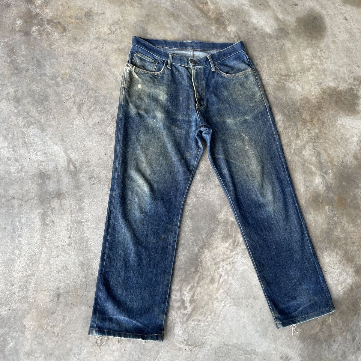 Edwin Vintage Edwin Made In Japan Jeans W33x28 Edwin Denim Pants Size US 33 - 2 Thumbnail