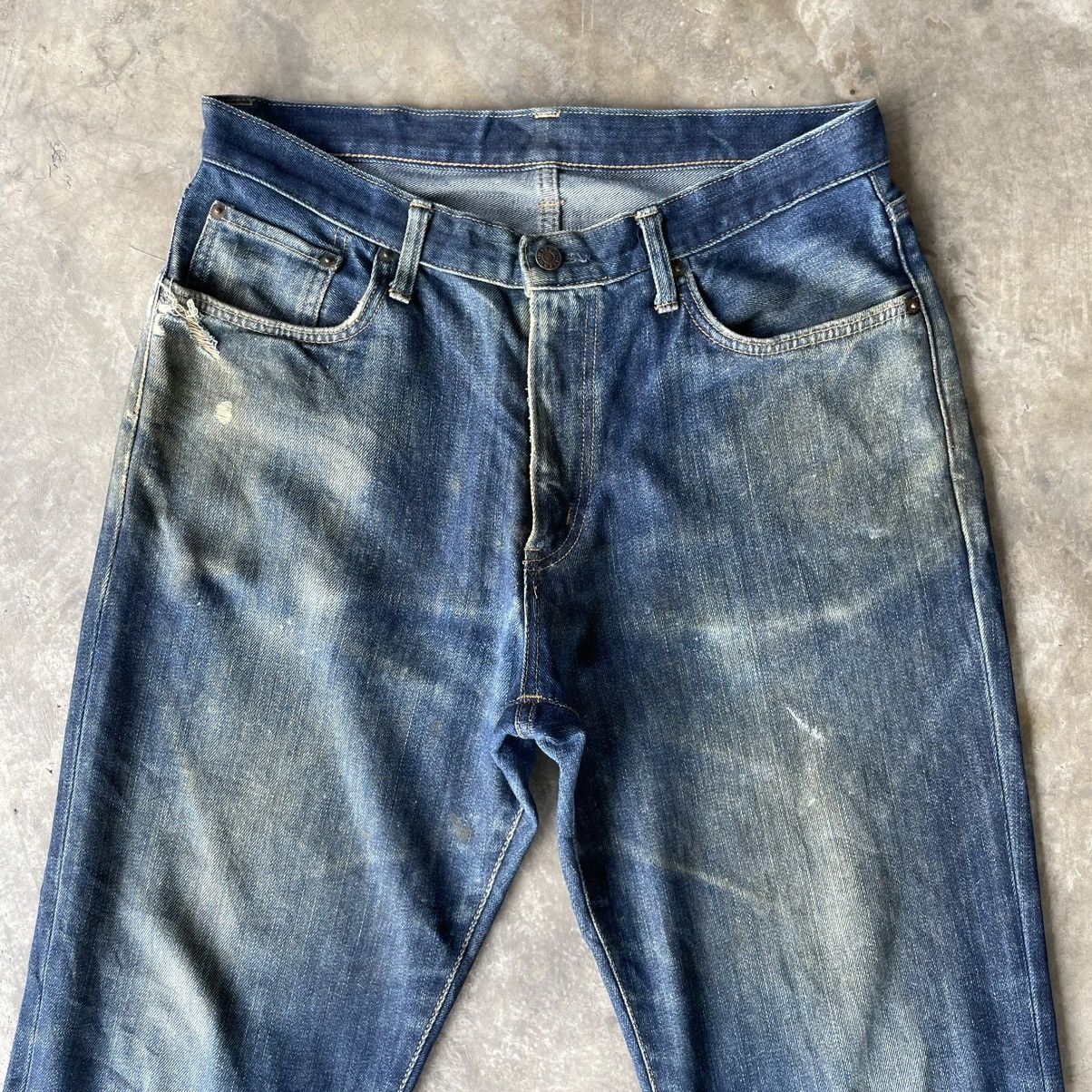 Edwin Vintage Edwin Made In Japan Jeans W33x28 Edwin Denim Pants Size US 33 - 3 Thumbnail