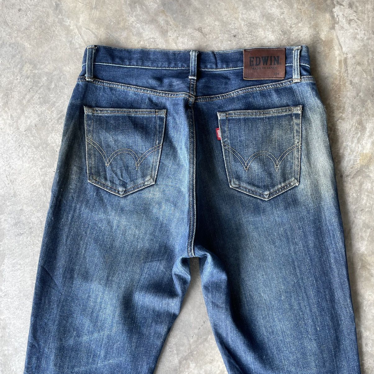 Edwin Vintage Edwin Made In Japan Jeans W33x28 Edwin Denim Pants Size US 33 - 12 Thumbnail