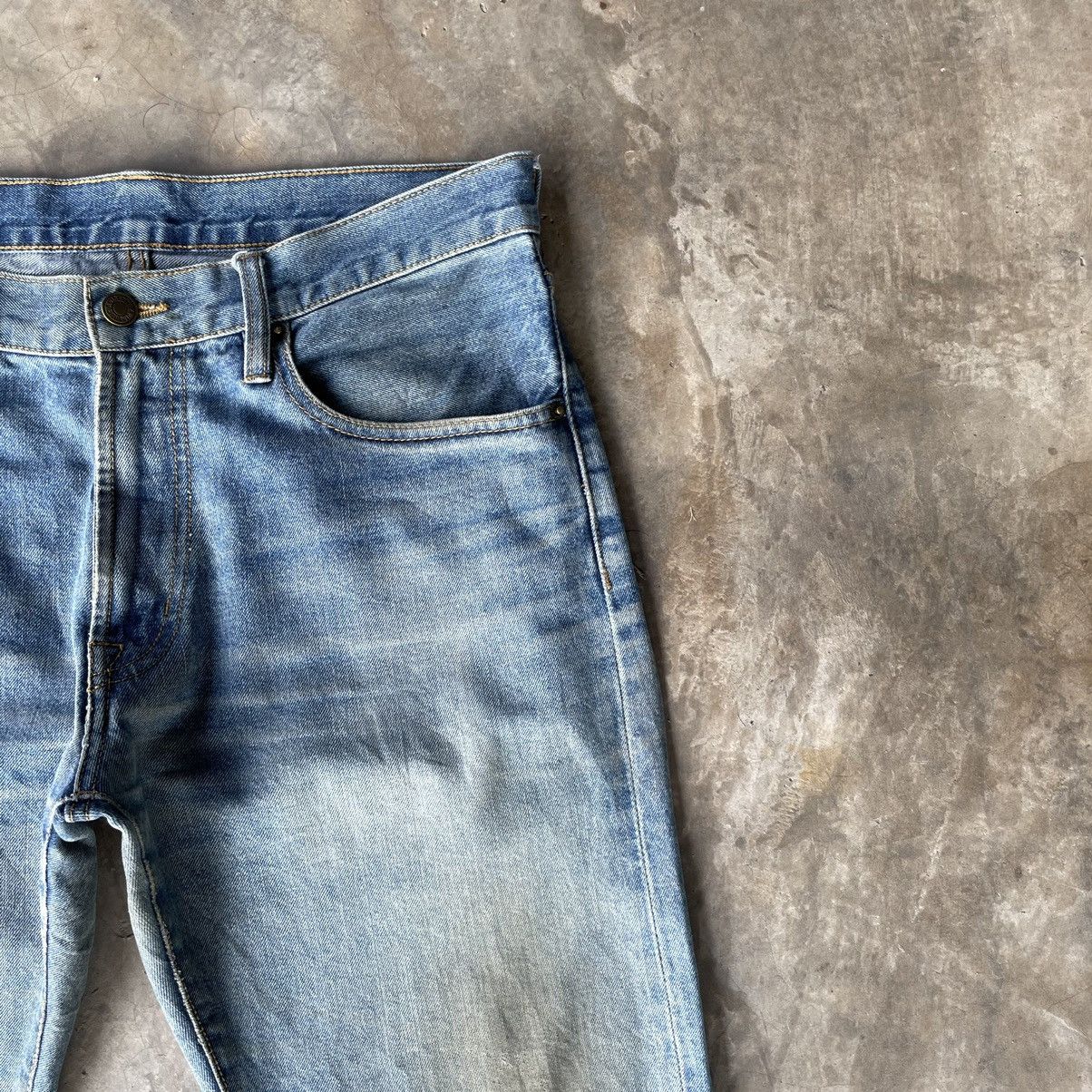 Japanese Brand Vintage Distressed Authentic Faded Denim Jeans Pants Rusty Size US 32 / EU 48 - 5 Thumbnail