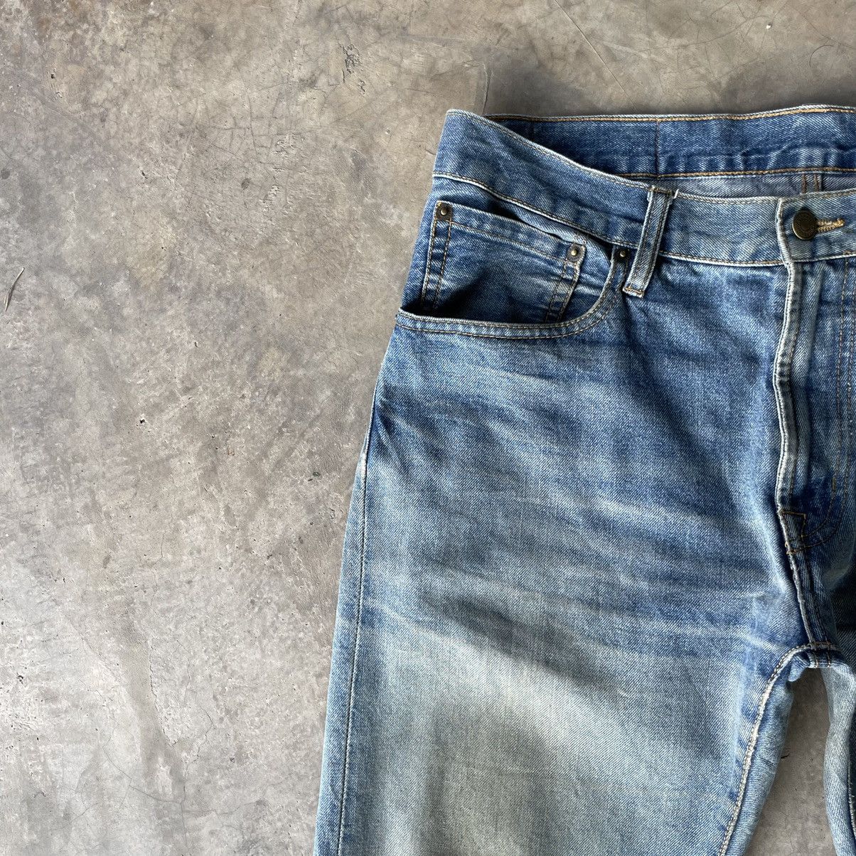 Japanese Brand Vintage Distressed Authentic Faded Denim Jeans Pants Rusty Size US 32 / EU 48 - 4 Thumbnail