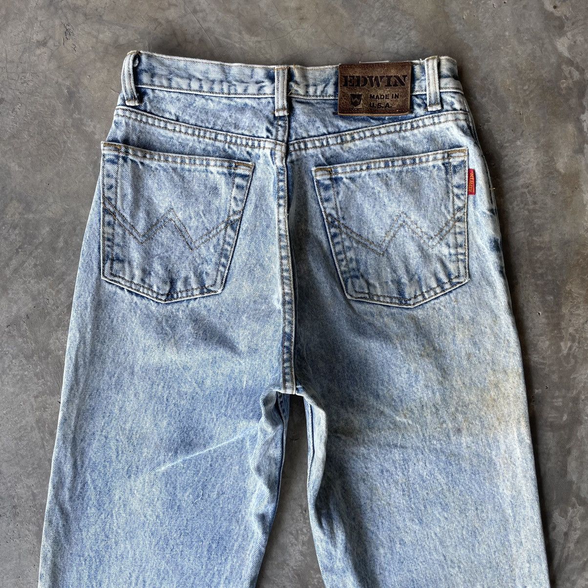 Edwin Vintage Edwin Made In USA Faded Denim Jeans Pants W27x29.5 Size US 27 - 14 Thumbnail