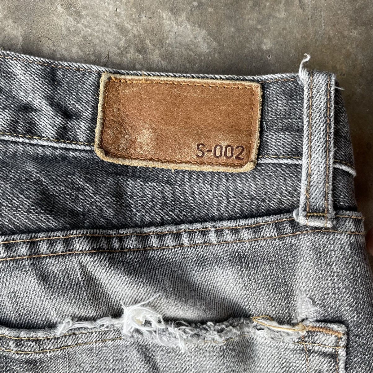 Japanese Brand Vintage Japanese Faded Black Denim Jeans Pants W33x33.5 Size US 33 - 10 Thumbnail