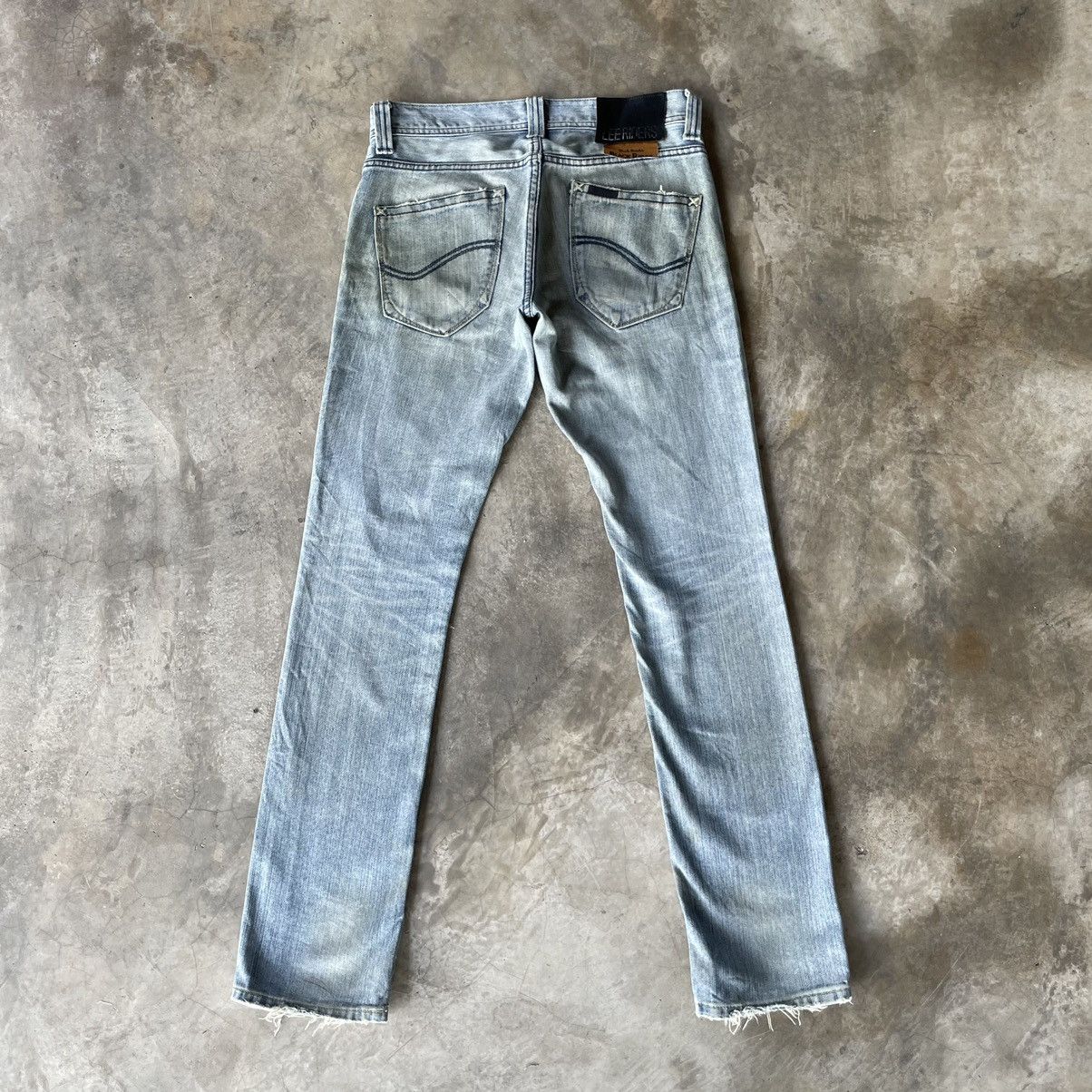 Japanese Brand Vintage Lee Riders Denim W31x33 Lee Riders Faded Jeans Pants Size US 31 - 13 Thumbnail