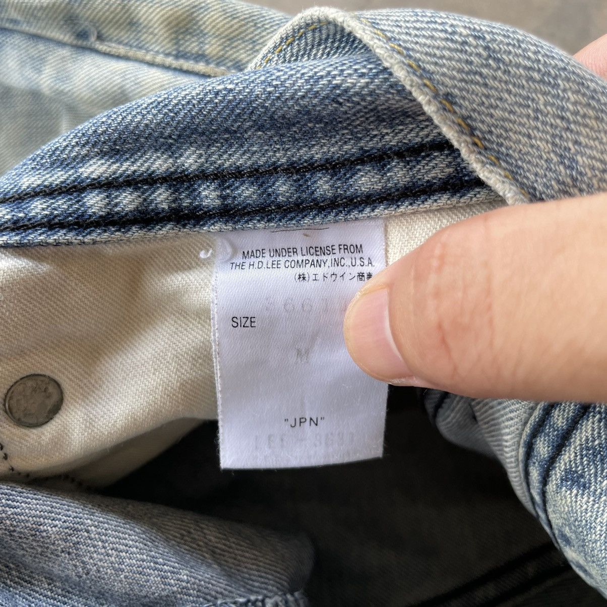 Japanese Brand Vintage Lee Riders Denim W31x33 Lee Riders Faded Jeans Pants Size US 31 - 8 Thumbnail