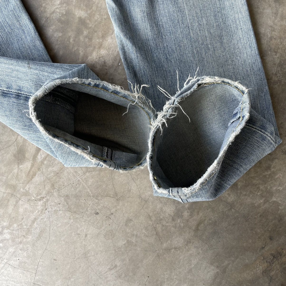 Japanese Brand Vintage Lee Riders Denim W31x33 Lee Riders Faded Jeans Pants Size US 31 - 10 Thumbnail