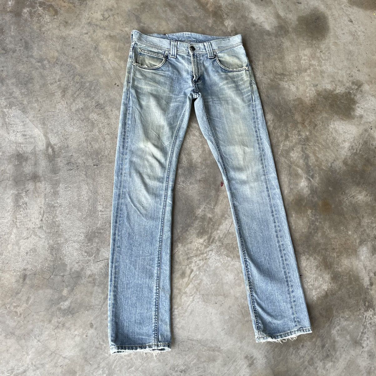 Japanese Brand Vintage Lee Riders Denim W31x33 Lee Riders Faded Jeans Pants Size US 31 - 2 Thumbnail