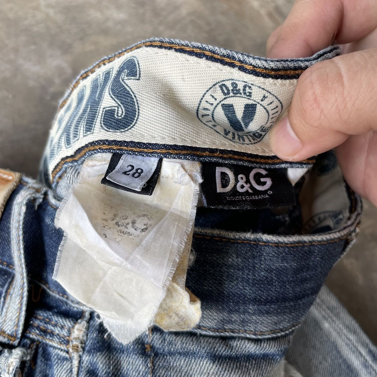 Dolce & Gabbana Vintage Dolce&Cabana Distressed Denim Jeans Pants THRASHED Size US 28 / EU 44 - 9 Thumbnail