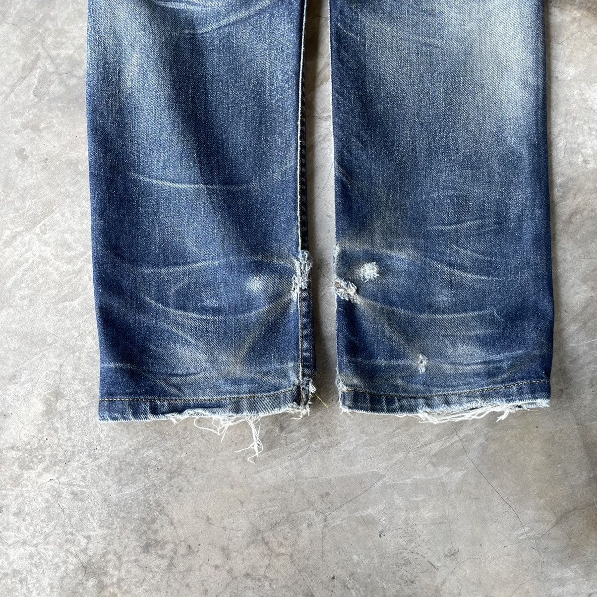 Dolce & Gabbana Vintage Dolce&Cabana Distressed Denim Jeans Pants THRASHED Size US 28 / EU 44 - 12 Thumbnail