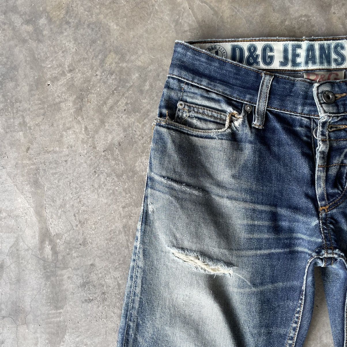 Dolce & Gabbana Vintage Dolce&Cabana Distressed Denim Jeans Pants THRASHED Size US 28 / EU 44 - 4 Thumbnail