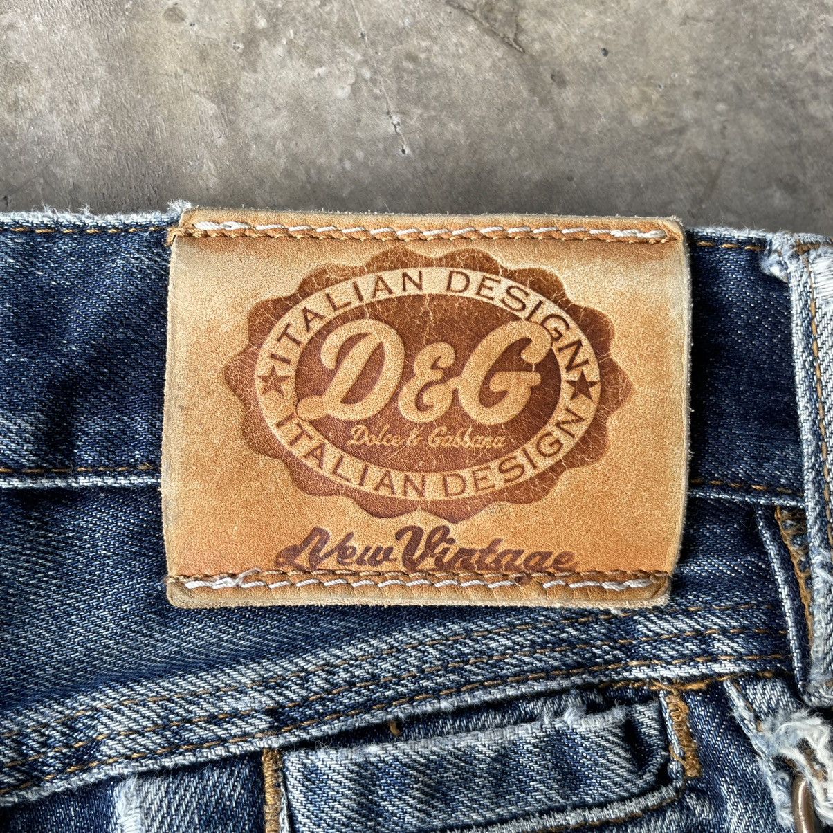 Dolce & Gabbana Vintage Dolce&Cabana Distressed Denim Jeans Pants THRASHED Size US 28 / EU 44 - 10 Thumbnail