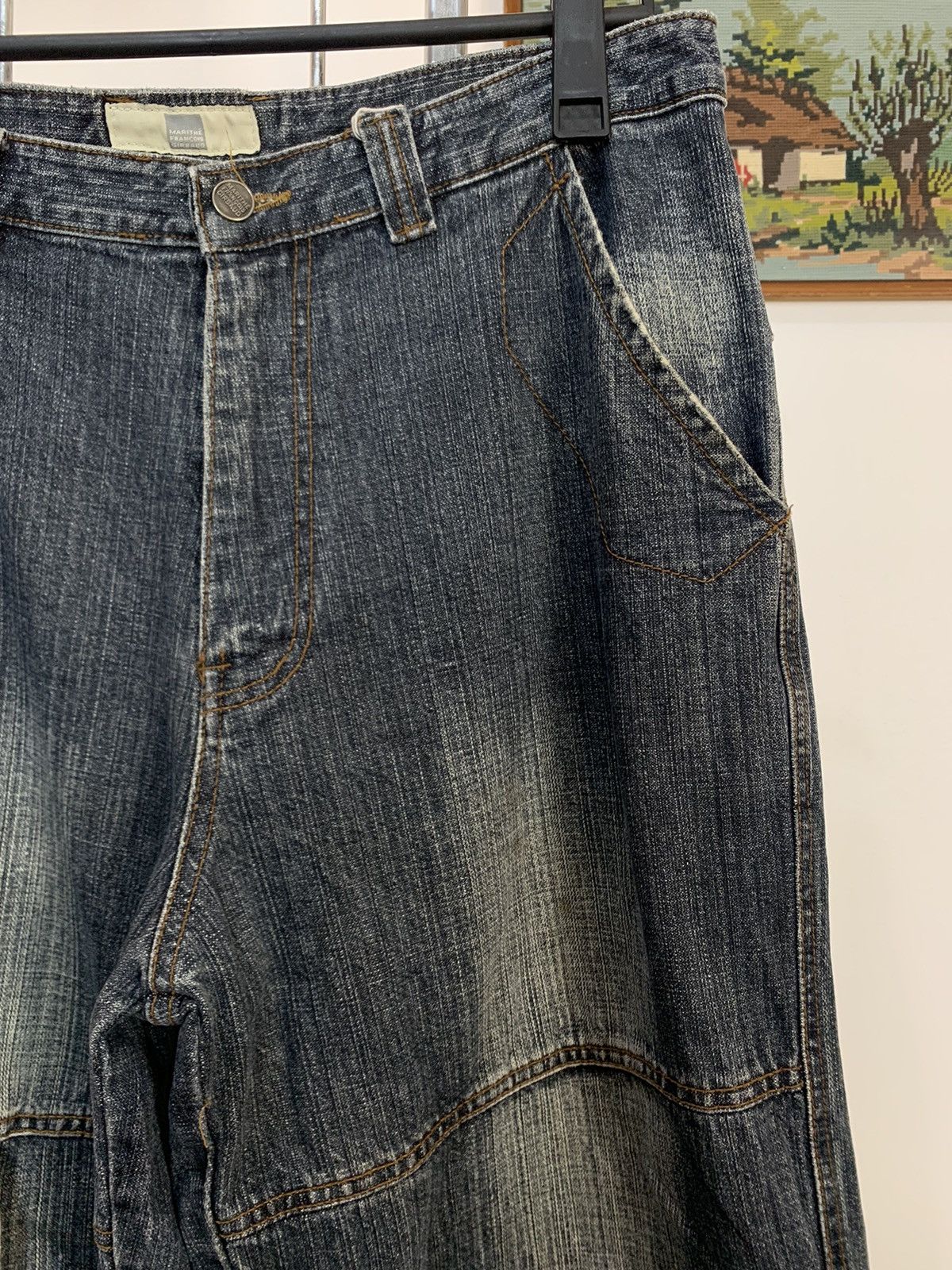 Marithe + Francois Girbaud Marithe Francois Girbaud Jeans Size US 34 / EU 50 - 7 Thumbnail