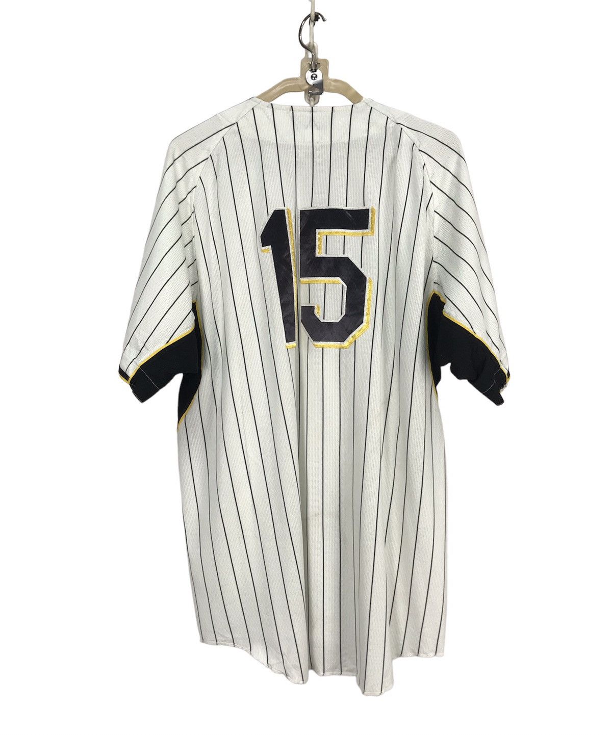 Descente × Japanese Brand Storm spellout baseball jersey button up by descente Size US L / EU 52-54 / 3 - 2 Thumbnail