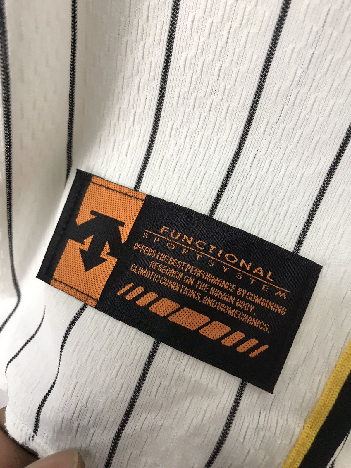 Descente × Japanese Brand Storm spellout baseball jersey button up by descente Size US L / EU 52-54 / 3 - 4 Thumbnail