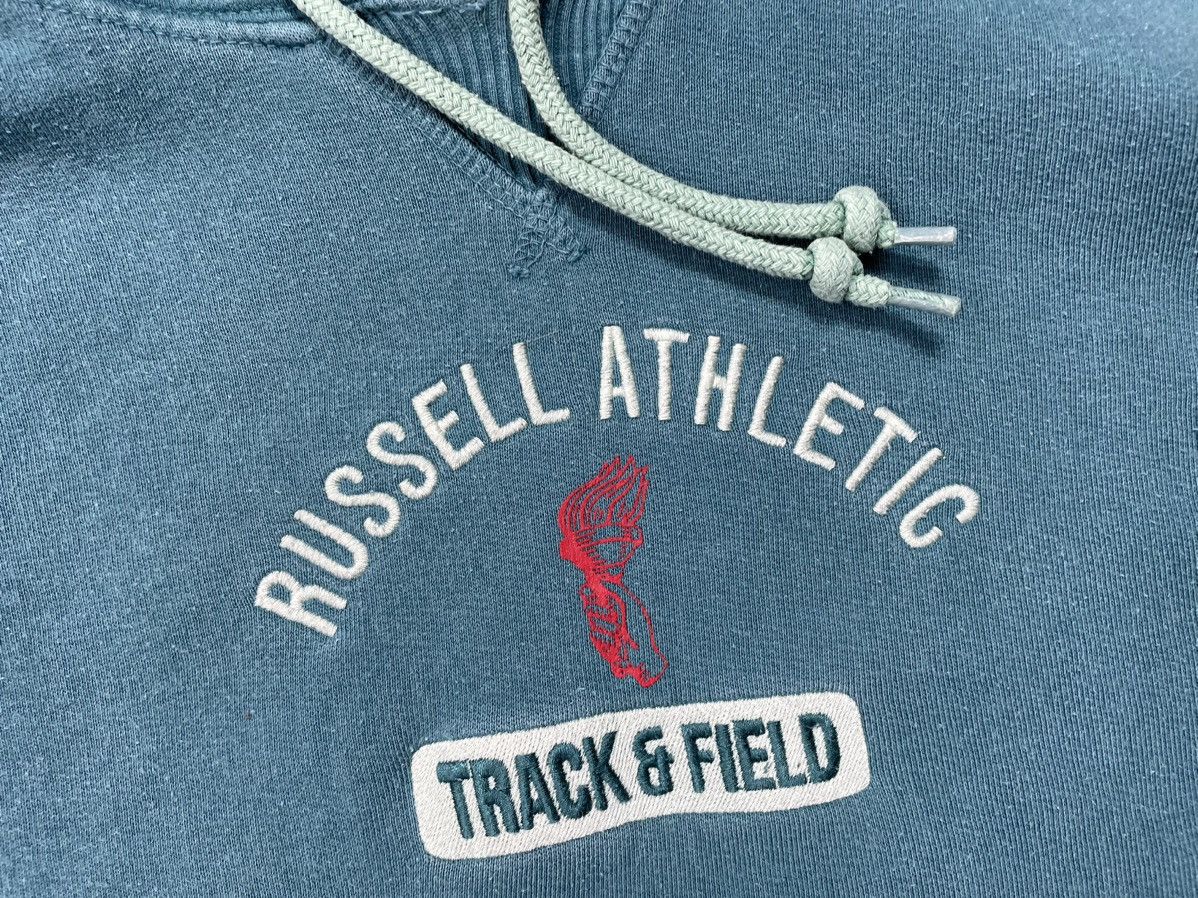Russell Athletic × Vintage Russell Athletic vintage hoodie with large Rare logo Size US S / EU 44-46 / 1 - 9 Thumbnail