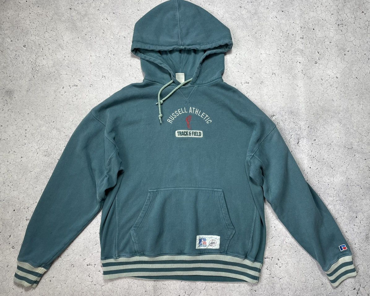 Russell Athletic × Vintage Russell Athletic vintage hoodie with large Rare logo Size US S / EU 44-46 / 1 - 1 Thumbnail
