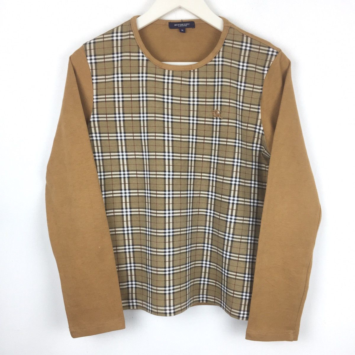 Burberry ✂️mx162✂️Burberry nova check long sleeve shirts Size US S / EU 44-46 / 1 - 1 Thumbnail