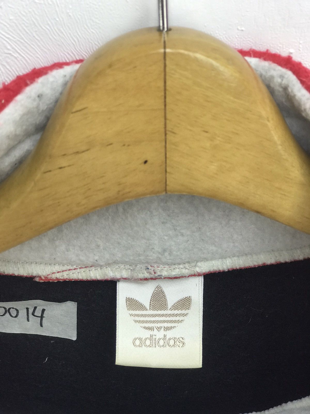 Adidas Vintage Gorpcore Adidas Big Logo Fleece Jumper Size US L / EU 52-54 / 3 - 8 Thumbnail
