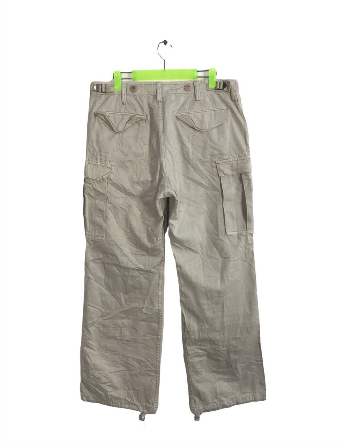 FCUK FCUK Jeans Beige Khakis Pant Tactical Cargo Multipocket Size US 32 / EU 48 - 2 Thumbnail