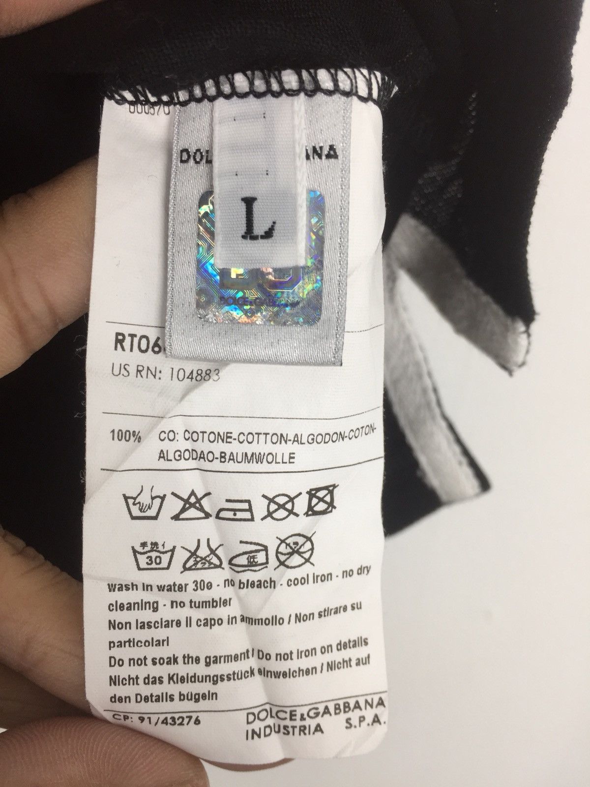 Dolce & Gabbana Dolce & gabbana polo shirt✂️mx4✂️ Size US XS / EU 42 / 0 - 5 Thumbnail