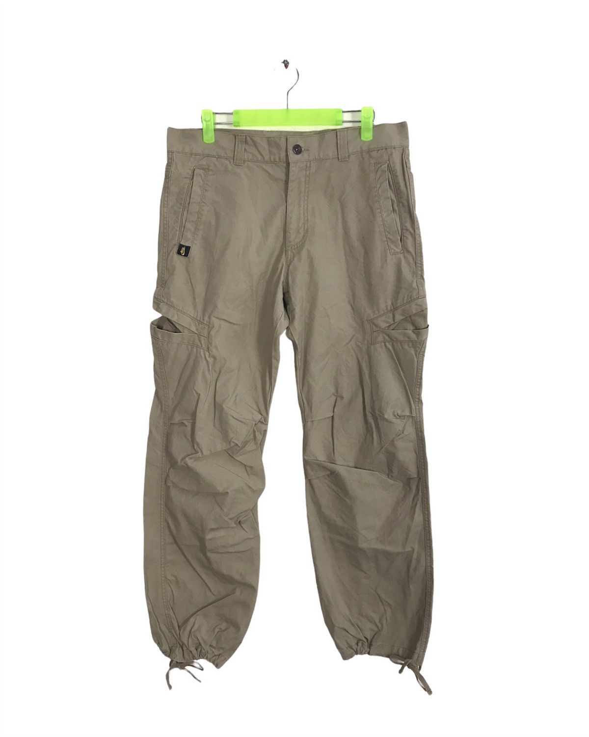 image of Nike Beige Khakis Pant Tactical Cargo Multi Pockets Trouser, Men's (Size 33)