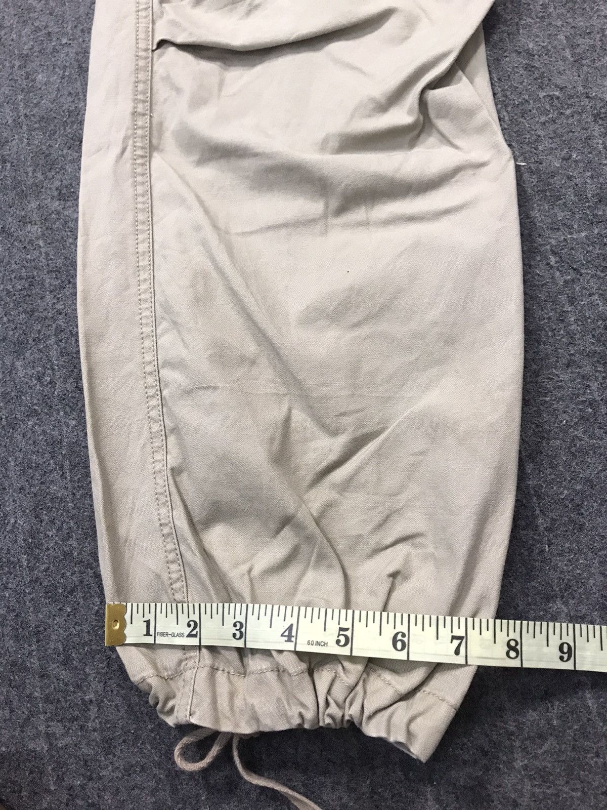 Nike Nike Beige Khakis Pant Tactical Cargo Multi Pockets Trouser Size US 33 - 18 Thumbnail