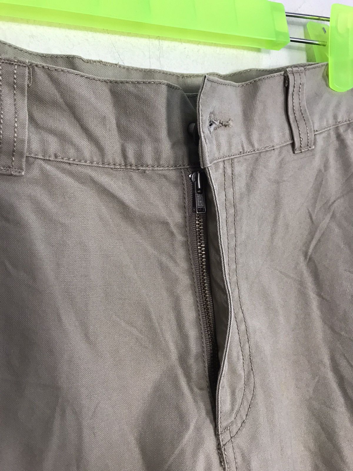 Nike Nike Beige Khakis Pant Tactical Cargo Multi Pockets Trouser Size US 33 - 8 Thumbnail