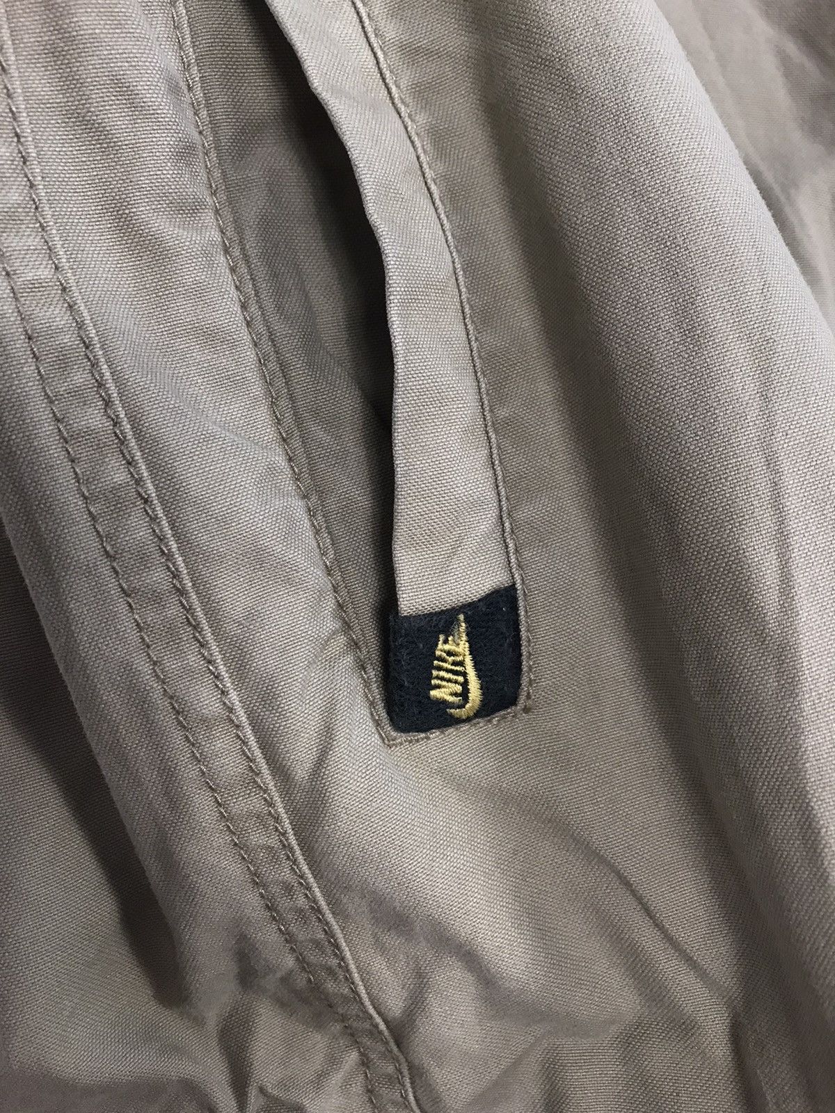 Nike Nike Beige Khakis Pant Tactical Cargo Multi Pockets Trouser Size US 33 - 7 Thumbnail