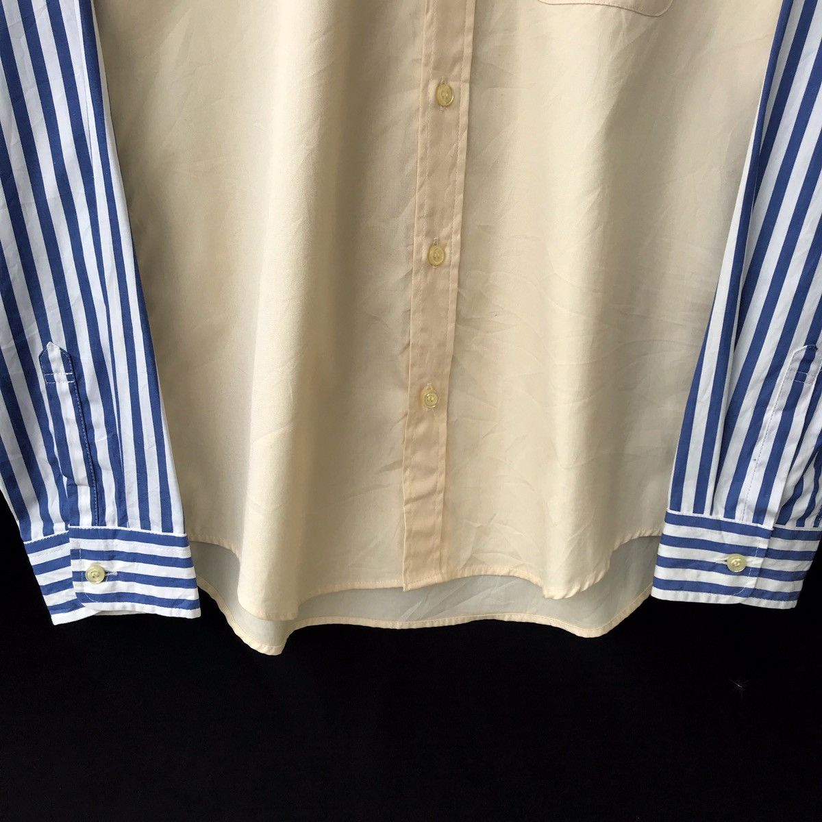 HARE × Japanese Brand Japan Made HARE Khakis Buttons Striped Sleeves Shirt Size US M / EU 48-50 / 2 - 4 Thumbnail
