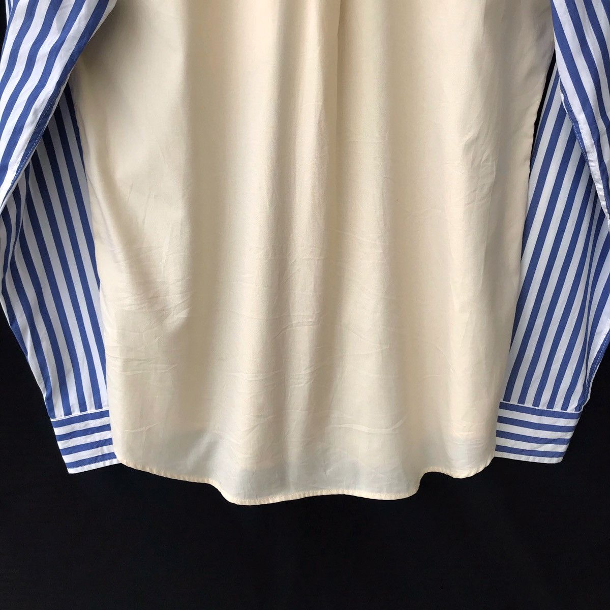 HARE × Japanese Brand Japan Made HARE Khakis Buttons Striped Sleeves Shirt Size US M / EU 48-50 / 2 - 7 Thumbnail