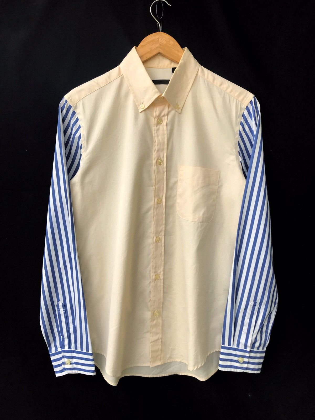 HARE × Japanese Brand Japan Made HARE Khakis Buttons Striped Sleeves Shirt Size US M / EU 48-50 / 2 - 1 Thumbnail