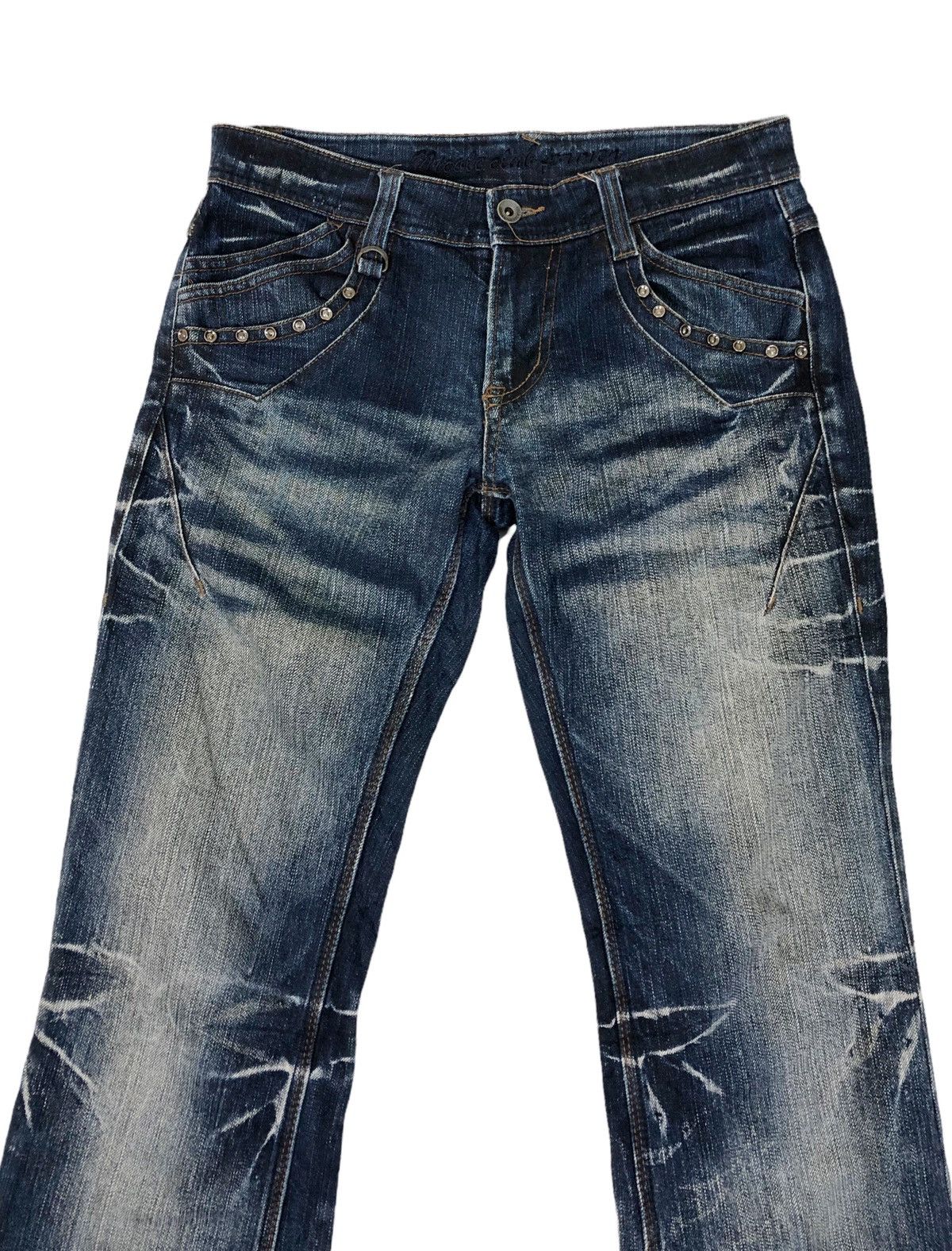 Japanese Brand Flare Jeans Nicole Club For Men Denim Jeans Size US 30 / EU 46 - 3 Thumbnail