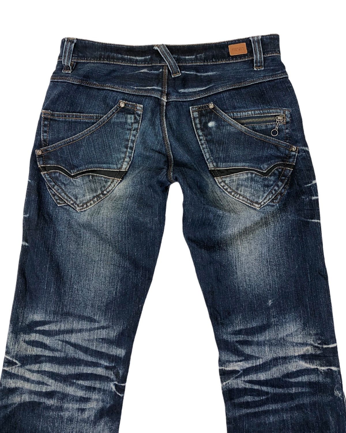 Japanese Brand Flare Jeans Nicole Club For Men Denim Jeans Size US 30 / EU 46 - 8 Thumbnail