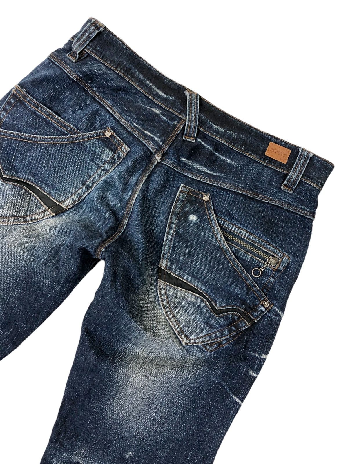 Japanese Brand Flare Jeans Nicole Club For Men Denim Jeans Size US 30 / EU 46 - 9 Thumbnail