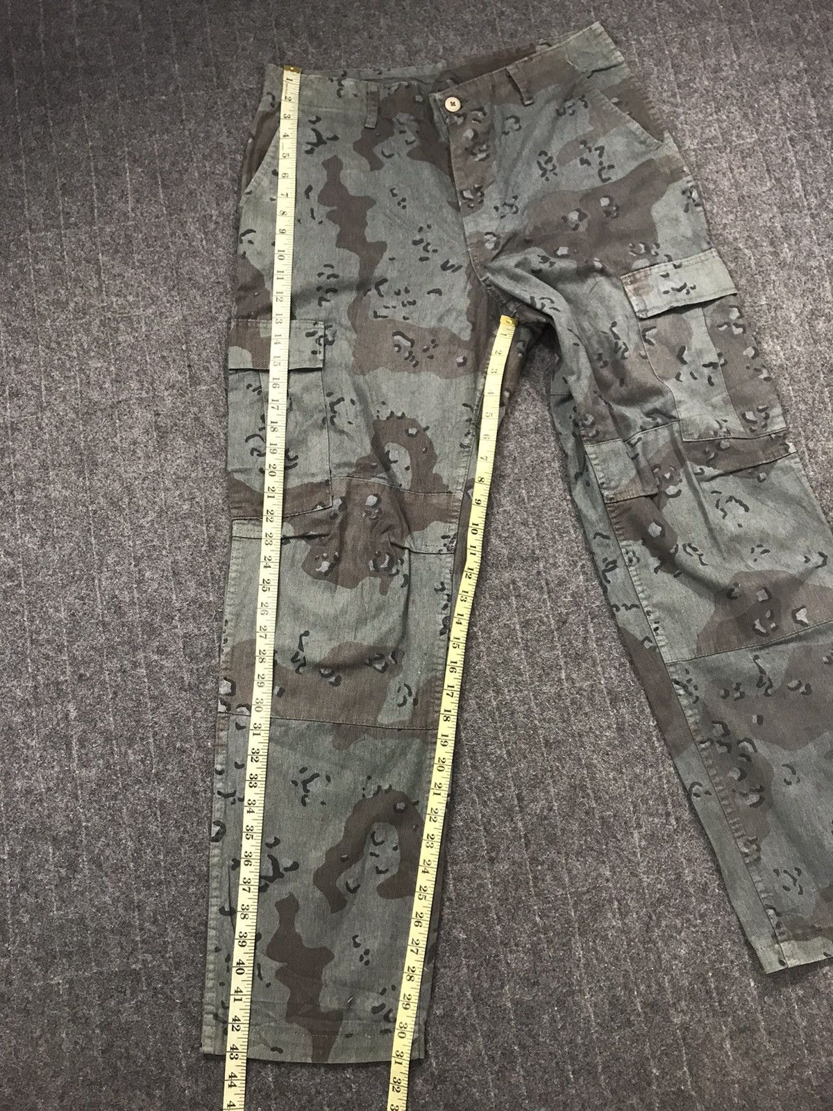 Vintage USA Camouflage Army Pant Tactical Cargo Combat Trousers Size US 34 / EU 50 - 10 Thumbnail