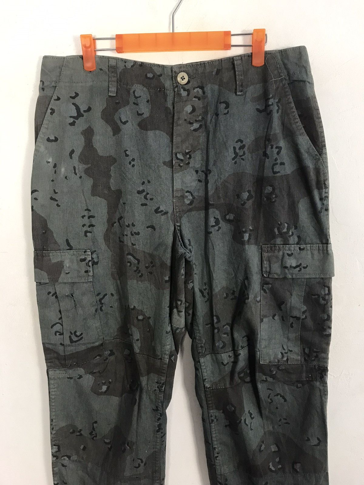 Vintage USA Camouflage Army Pant Tactical Cargo Combat Trousers Size US 34 / EU 50 - 3 Thumbnail