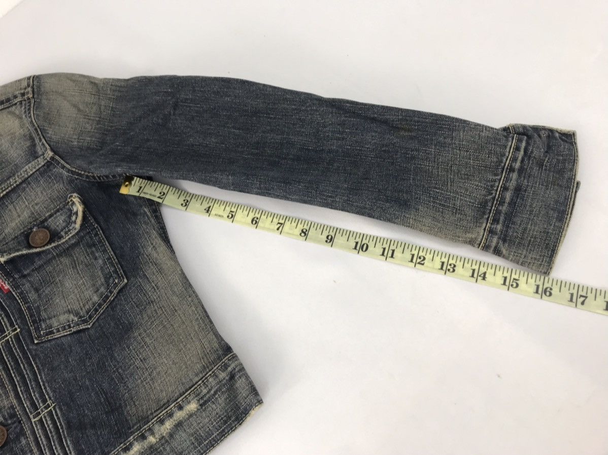 Levi's Vintage Clothing Levi’s & Strauss Jeans Denim Trucker Biker Floral Printed Size S / US 4 / IT 40 - 13 Thumbnail