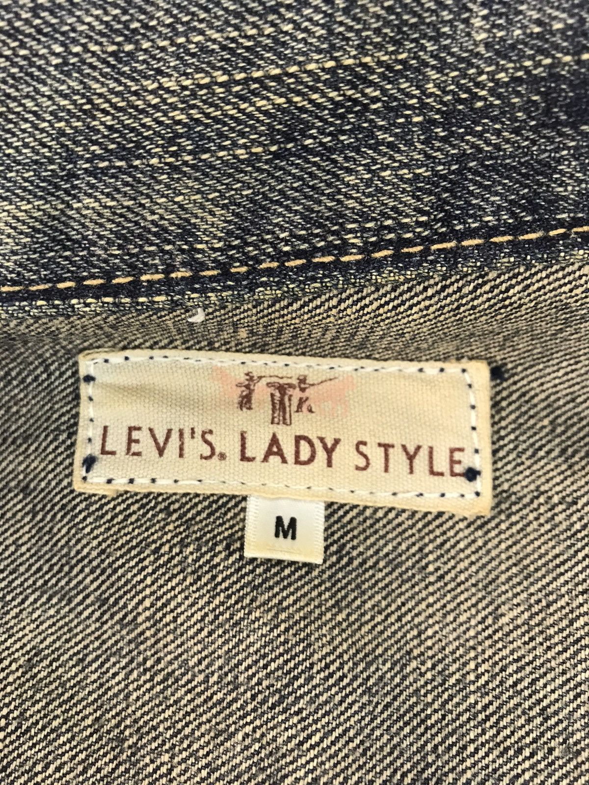 Levi's Vintage Clothing Levi’s & Strauss Jeans Denim Trucker Biker Floral Printed Size S / US 4 / IT 40 - 8 Thumbnail